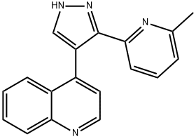 4-[3-(6-METHYL-2-PYRIDINYL)-1H-PYRAZOL-4-YL]-QUINOLINE