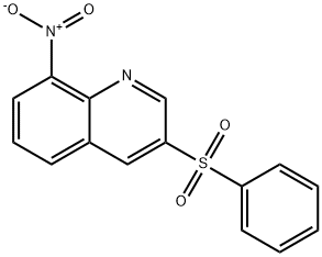 3-Benzenesulfonyl-8-nitro-quinoline|607743-07-7