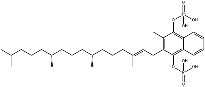 PHYTONADIOL DIPHOSPHATE 结构式