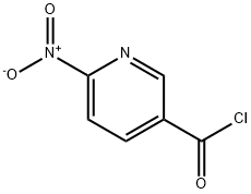 3-Pyridinecarbonyl chloride, 6-nitro- (9CI) 化学構造式