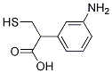 2-(3-aMinophenyl)-3-Mercaptopropanoic acid,607832-91-7,结构式