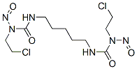 1,1'-ペンタメチレンビス[3-(2-クロロエチル)-3-ニトロソ尿素] 化学構造式