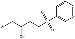 2-Butanol, 1-bromo-4-(phenylsulfonyl)- 结构式
