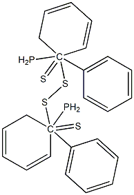 Bis(diphenylphosphinothioyl) persulfide 结构式