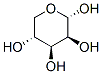 α-D-リキソピラノース 化学構造式
