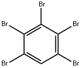 1,2,3,4,5-ペンタブロモベンゼン 化学構造式