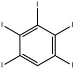 1,2,3,4,5-Pentaiodobenzene,608-96-8,结构式