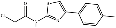 6081-87-4 2-氯-N-(4-对-甲苯基-噻唑-2-基)-乙酰胺