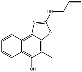 Naphtho[1,2-d]thiazol-5-ol,  4-methyl-2-(2-propenylamino)-  (9CI)|