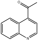 4-アセチルキノリン 化学構造式