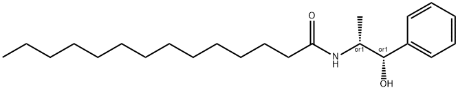 2-(N-myristoylamino)-1-phenyl-1-propanol,60847-25-8,结构式