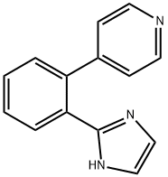 Pyridine, 4-[2-(1H-iMidazol-2-yl)phenyl]- Structure