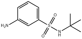 3-AMINO-N-(TERT-BUTYL)BENZENESULFONAMIDE Struktur