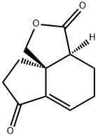 1H,3H-Indeno[3a,4-c]furan-3,7(3aH)-dione,4,5,8,9-tetrahydro-,(3aS,9aS)-(9CI),608534-85-6,结构式