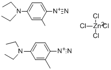 4-二乙氨基-2-甲苯重氮氯化物 氯化锌复盐,60869-69-4,结构式
