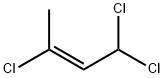 (E)-1,1,3-Trichloro-2-butene,60870-89-5,结构式