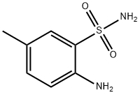 2-氨基-5-甲基苯磺酰胺,609-55-2,结构式