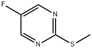 5 -氟- 2 -(甲硫基)嘧啶, 6090-37-5, 结构式