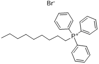 ノニルトリフェニルホスホニウム·ブロミド 化学構造式