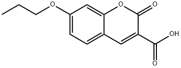 6093-74-9 2-オキソ-7-プロポキシ-2H-クロメン-3-カルボン酸