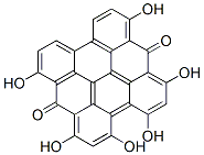 1,3,4,6,8,13-헥사하이드록시페난트로[1,10,9,8-opqra]페릴렌-7,14-디온