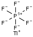 六氟磷酸铊(I),60969-19-9,结构式