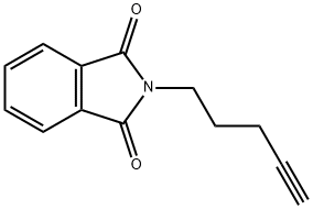 N-(4-戊炔基)酞酰亚胺, 6097-07-0, 结构式