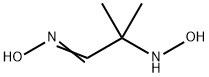 2-(HYDROXYAMINO)-2-METHYLPROPANAL OXIME Structure