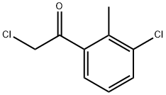 Ethanone, 2-chloro-1-(3-chloro-2-methylphenyl)- (9CI),60988-74-1,结构式