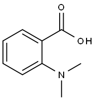 2-二甲基氨基苯甲酸 结构式