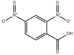 2,4-ジニトロ安息香酸 化学構造式