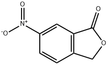6-ニトロイソベンゾフラン-1(3H)-オン 化学構造式