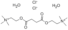 SUCCINYLCHOLINE CHLORIDE DIHYDRATE Structure