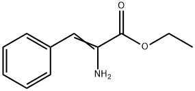 2-Amino-3-phenylpropenoic acid ethyl ester Structure