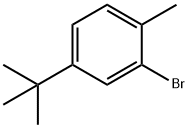 2-溴-4-叔丁基-1-甲苯 结构式
