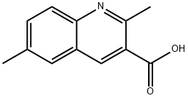 2,6-DIMETHYLQUINOLINE-3-CARBOXYLIC ACID Structure
