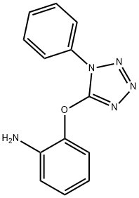 2-[(1-phenyl-1H-tetrazol-5-yl)oxy]aniline Struktur