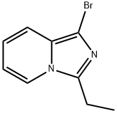 Imidazo[1,5-a]pyridine, 1-bromo-3-ethyl- (9CI),610279-77-1,结构式