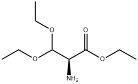 (S)-2-氨基-3,3-二乙氧基丙酸乙酯 结构式