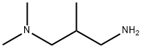 (3-氨基-2-甲基丙基)二甲基胺,6105-72-2,结构式