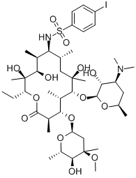 61066-19-1 (9S)-9-Deoxo-9-[[(4-iodophenyl)sulfonyl]amino]erythromycin