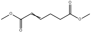 HEX-2-ENEDIOIC ACID DIMETHYL ESTER 结构式