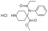 메틸4-(페닐-프로피오닐-아미노)-피페리딘-4-카르복실레이트HCL