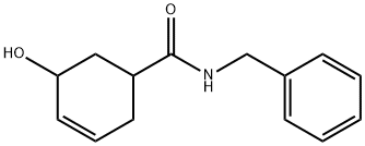 N-苄基-5-羟基环己-3-烯甲酰胺, 61088-56-0, 结构式