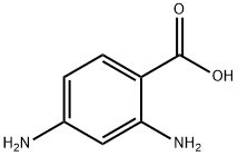 2,4-二氨基苯甲酸,611-03-0,结构式