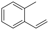 1 -Ethenyl-2-methylbenzene Struktur