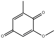 3-甲氧基-2,5-甲苯醌,611-68-7,结构式