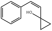 Cyclopropanol, 1-[(1Z)-2-phenylethenyl]- (9CI) Structure