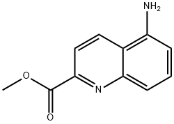 2-Quinolinecarboxylicacid,5-amino-,methylester(9CI)|