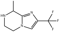 2-(trifluoromethyl)-5,6,7,8-tetrahydro-8-methylimidazo[1,2-a]pyrazine|8-甲基-2-(三氟甲基)-5,6,7,8-四氢咪唑并[1,2-A]吡嗪